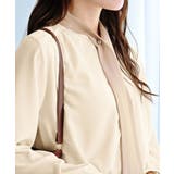 ３ＷＡＹピン付き配色ボウタイブラウス | alotta | 詳細画像21 