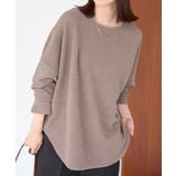 モカ | ふくれジャガードドルマントップス | Viola e Viola