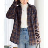 ネイビー系 | あったか裏フリースチェックシャツ | Viola e Viola