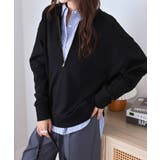 抜け感!ハーフジップ大人スウェット | Viola e Viola | 詳細画像13