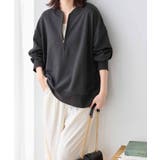 抜け感!ハーフジップ大人スウェット | Viola e Viola | 詳細画像3