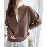 抜け感!ハーフジップ大人スウェット | Viola e Viola | 詳細画像26