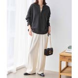 抜け感!ハーフジップ大人スウェット | Viola e Viola | 詳細画像4