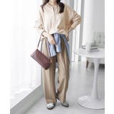 抜け感!ハーフジップ大人スウェット | Viola e Viola | 詳細画像37