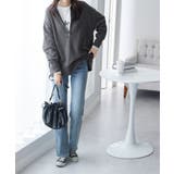 抜け感!ハーフジップ大人スウェット | Viola e Viola | 詳細画像8