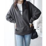 抜け感!ハーフジップ大人スウェット | Viola e Viola | 詳細画像9