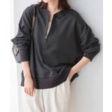 チャコール | 抜け感!ハーフジップ大人スウェット | Viola e Viola