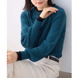 ダスティブルー | レイヤード風リブニット | Viola e Viola