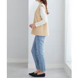 圧縮ニットキーネックベスト        | alotta | 詳細画像10 