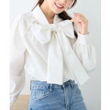 前後２ＷＡＹボウタイデザインシャツブラウス | alotta | 詳細画像15 