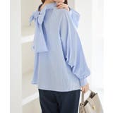 前後２ＷＡＹボウタイデザインシャツブラウス | alotta | 詳細画像5 