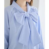 前後２ＷＡＹボウタイデザインシャツブラウス | alotta | 詳細画像7 