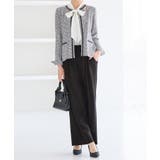 モノトーン系ストレート | 【選べるボトムス】洗える！３点セットスーツ | alotta