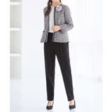 モノトーン系テーパード | 【選べるボトムス】洗える！３点セットスーツ | alotta