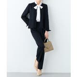 ネイビーテーパード | 【選べるボトムス】洗える！３点セットスーツ | alotta