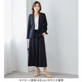 【2点セット】洗える!カラーレスジャケットガウチョスーツ | Viola e Viola | 詳細画像8