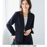 【2点セット】洗える!カラーレスジャケットガウチョスーツ | Viola e Viola | 詳細画像11