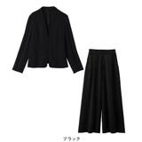 【2点セット】洗える!カラーレスジャケットガウチョスーツ | Viola e Viola | 詳細画像14