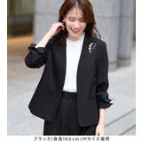 【2点セット】洗える!カラーレスジャケットガウチョスーツ | Viola e Viola | 詳細画像16