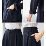 【2点セット】洗える!カラーレスジャケットガウチョスーツ | Viola e Viola | 詳細画像22