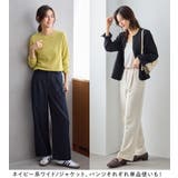 【選べるボトムス】2点セット洗える!セットアップスーツ | Viola e Viola | 詳細画像40