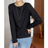 立体ジャカードシンプルロンT | Viola e Viola | 詳細画像11