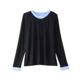 1枚着映えレイヤード風ヘンリーネックリブトップス | Viola e Viola | 詳細画像20