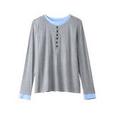 1枚着映えレイヤード風ヘンリーネックリブトップス | Viola e Viola | 詳細画像21