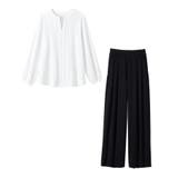 【２点セット】楽ちん！スキッパーブラウス | Viola e Viola | 詳細画像12 