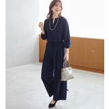 ネイビー | 【２点セット】楽ちん！スキッパーブラウス | Viola e Viola