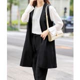 【洗える】ロングベストセットアップ    | Viola e Viola | 詳細画像4 