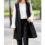 【洗える】ロングベストセットアップ    | Viola e Viola | 詳細画像6 