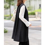 【洗える】ロングベストセットアップ    | Viola e Viola | 詳細画像7 