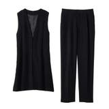 【洗える】ロングベストセットアップ    | Viola e Viola | 詳細画像11 