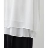 裾フレア裏地付きシフォンブラウス     | Viola e Viola | 詳細画像18 