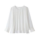 裾フレア裏地付きシフォンブラウス     | Viola e Viola | 詳細画像23 