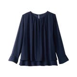 裾フレア裏地付きシフォンブラウス     | Viola e Viola | 詳細画像24 