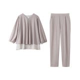 【2点セット】シフォンレイヤードデザインセットアップ | alotta | 詳細画像13