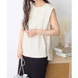 オフホワイト | 脇を見せたくない人のためのノースリーブト | Viola e Viola