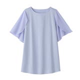 異素材切替チューリップ袖チュニック | alotta | 詳細画像26 