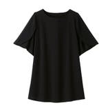 異素材切替チューリップ袖チュニック | alotta | 詳細画像27 