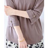 袖口金ボタンデザインTシャツ | alotta | 詳細画像14