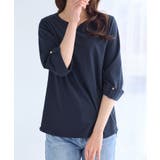 袖口金ボタンデザインTシャツ | alotta | 詳細画像22
