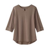 袖口金ボタンデザインTシャツ | alotta | 詳細画像30
