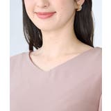 インナー付き上品ドレープチュニック | alotta | 詳細画像8