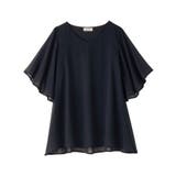 インナー付き上品ドレープチュニック | alotta | 詳細画像30