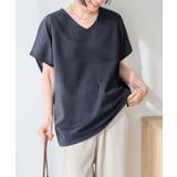 ネイビー | 美人シルエット叶えるドルマントップス | Viola e Viola