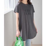 ひんやり＆さらり綿混チュニックＴシャツ | Viola e Viola | 詳細画像7 