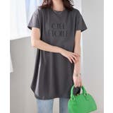 ひんやり＆さらり綿混チュニックＴシャツ | Viola e Viola | 詳細画像8 