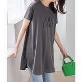 ひんやり＆さらり綿混チュニックＴシャツ | Viola e Viola | 詳細画像9 